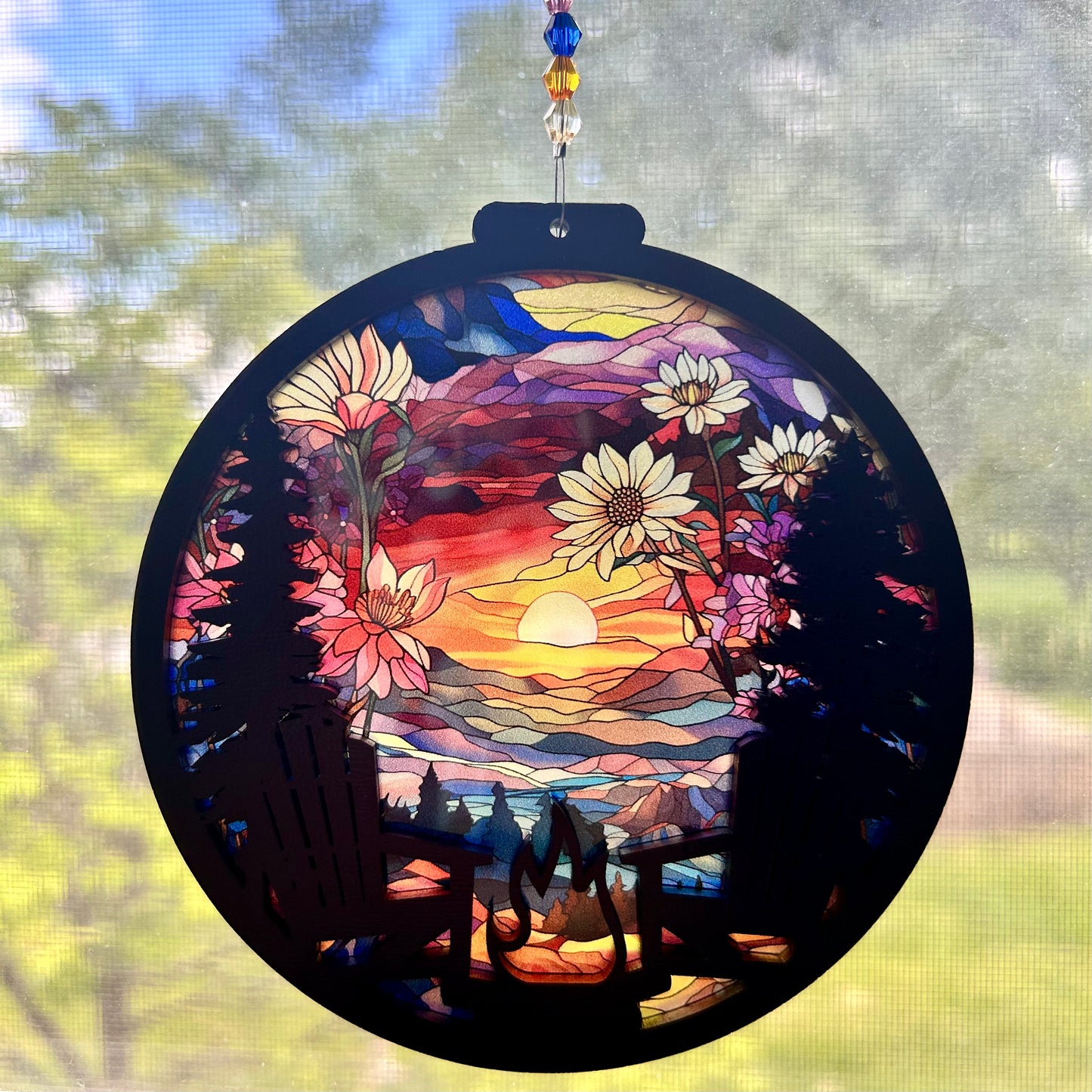 Mountain View Suncatcher