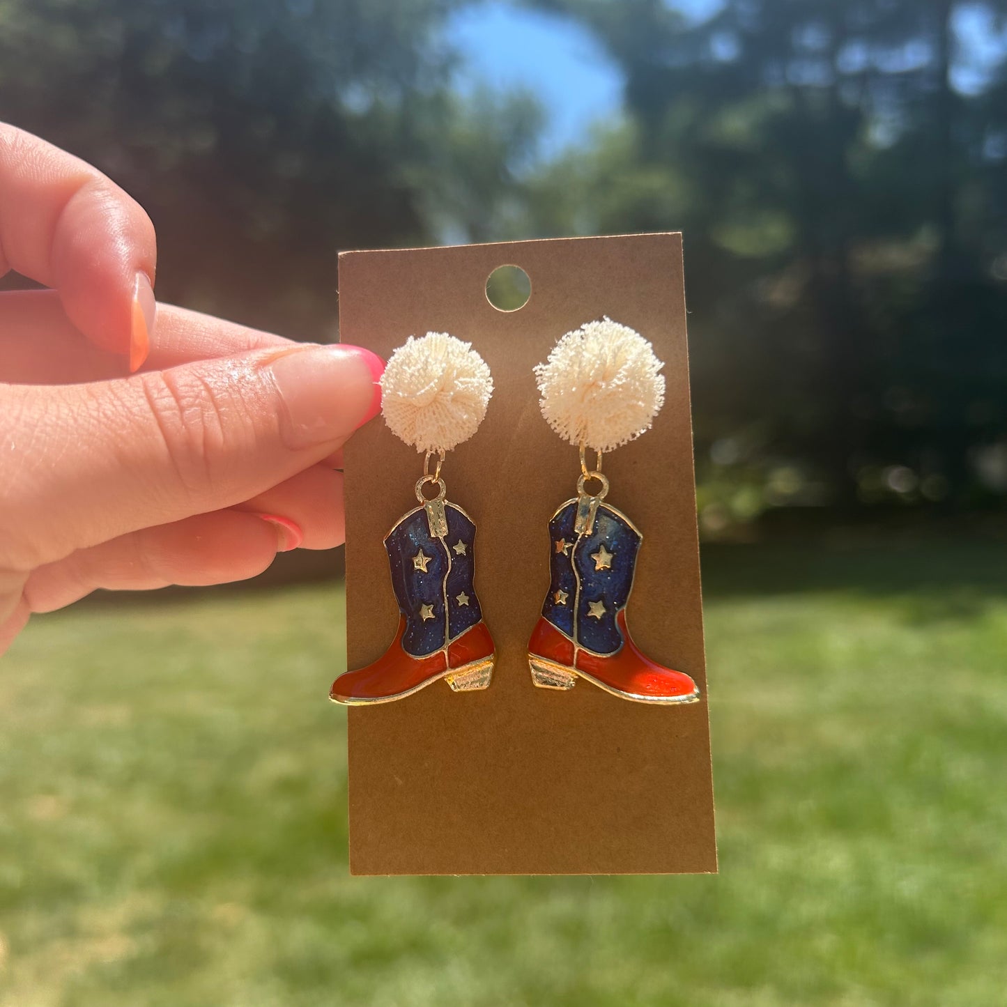 Lace ‘em up! Earrings