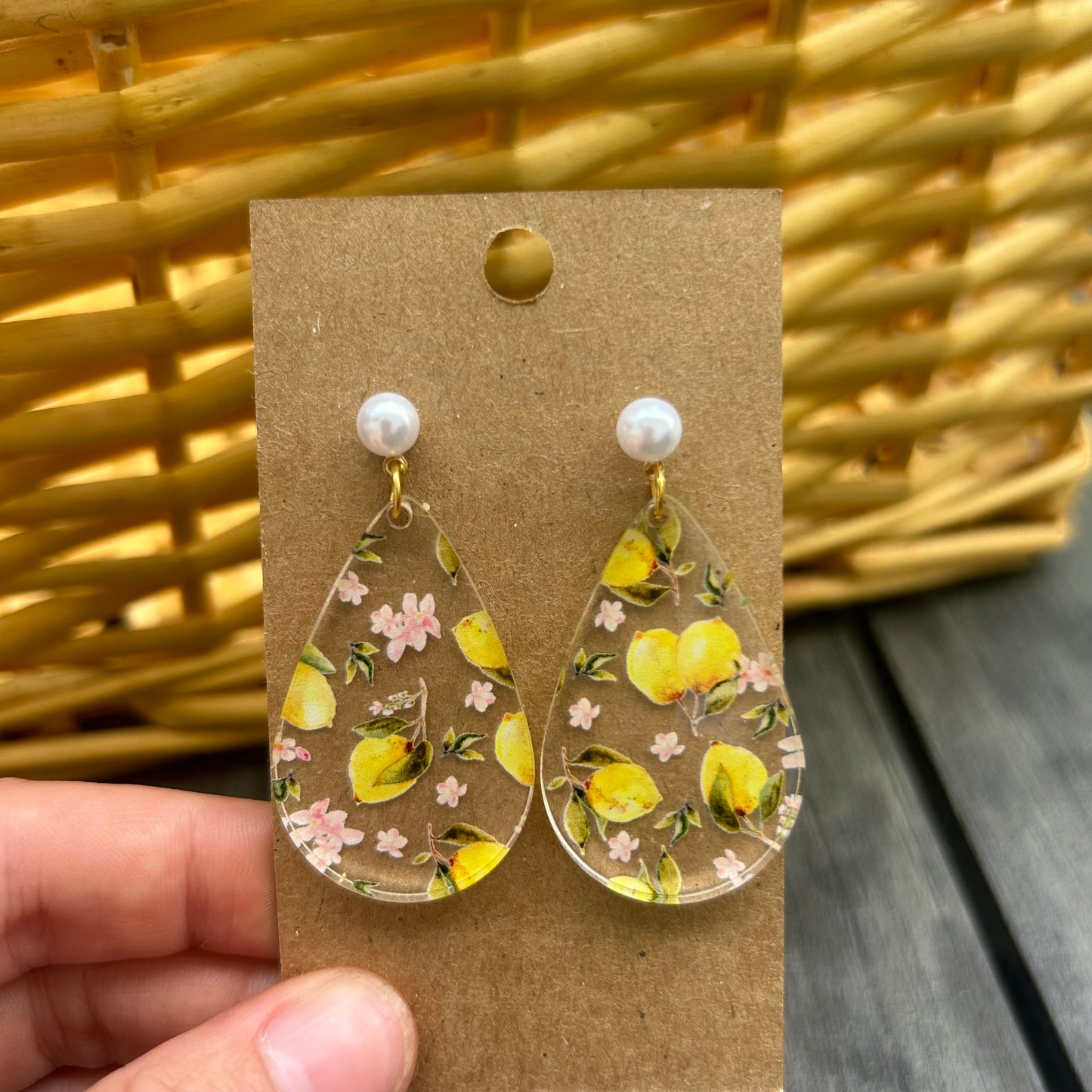 Lemon Orchard Earrings